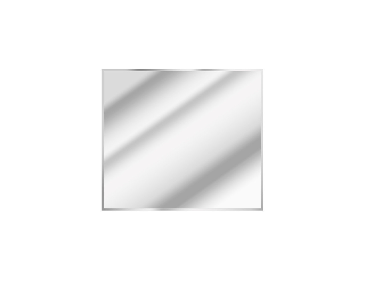 Зеркало подвесное Эстет Dallas Luxe 80x70