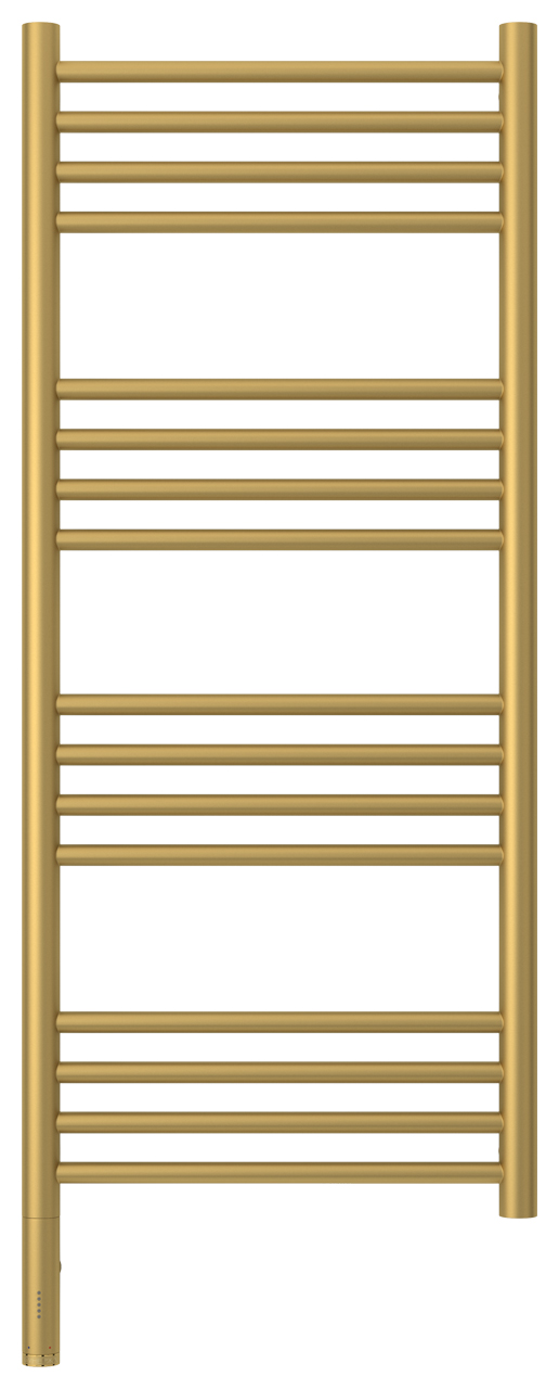 Полотенцесушитель электрический Сунержа Богема 3.0 прямая 1000х400  МЭМ левый, золото матовый