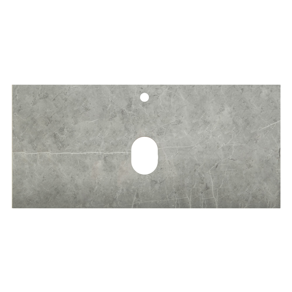 Столешница BelBagno 900x460x20, marmo grigio lucid (серый глянцевый мрамор)