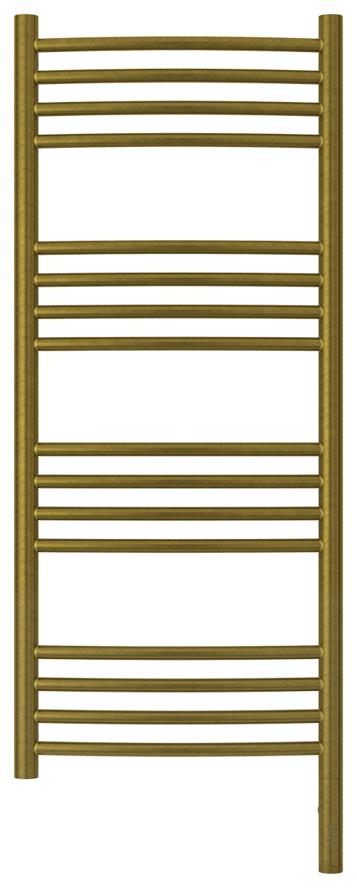 Полотенцесушитель электрический Сунержа Богема 3.0 выгнутая 1000х400  МЭМ правый, состаренная бронза