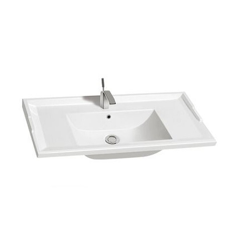 Раковина CeramaLux NY J840-90 90x48, белый