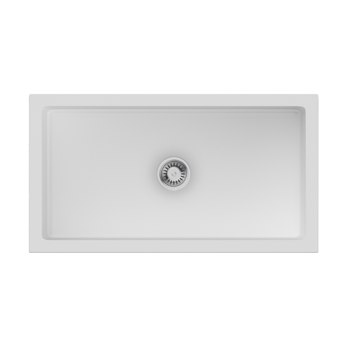 Мойка кухонная Omoikiri Mikura 83-WH Glossy natceramic / белый