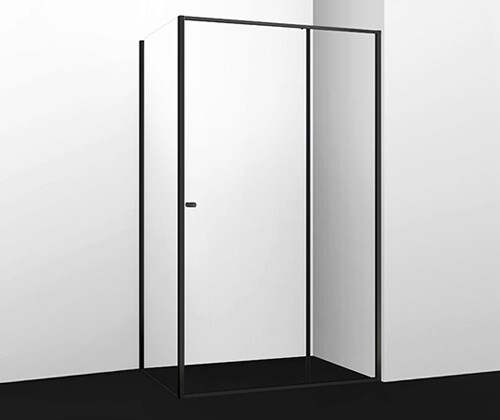 Душевой уголок Wasserkraft Dill 61S17 100x80x200, стекло прозрачное / профиль черный
