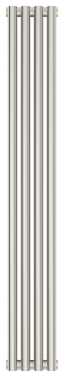 Радиатор стальной Сунержа Эстет-1 1200х180 4 секции, однорядный универсальный, матовый белый
