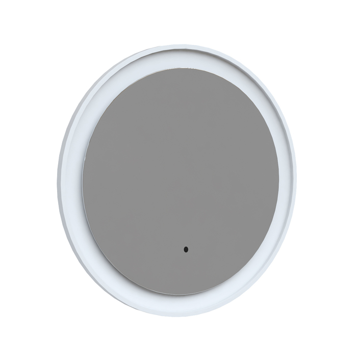 Зеркало Iddis Esper ESP600Ri98 круглое 60x60, подсветка, бесконтактный сенсор, белый матовый