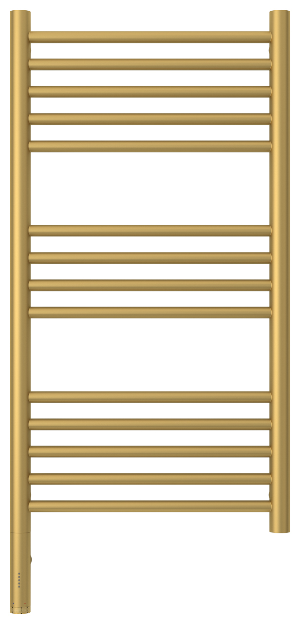 Полотенцесушитель электрический Сунержа Богема 3.0 прямая 800х400  МЭМ левый, золото матовый