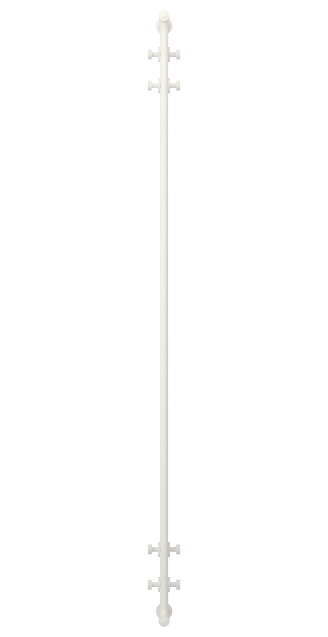 Полотенцесушитель водяной Сунержа Хорда 1800х195 подключение вертикальное / горизонтальное, белый матовый