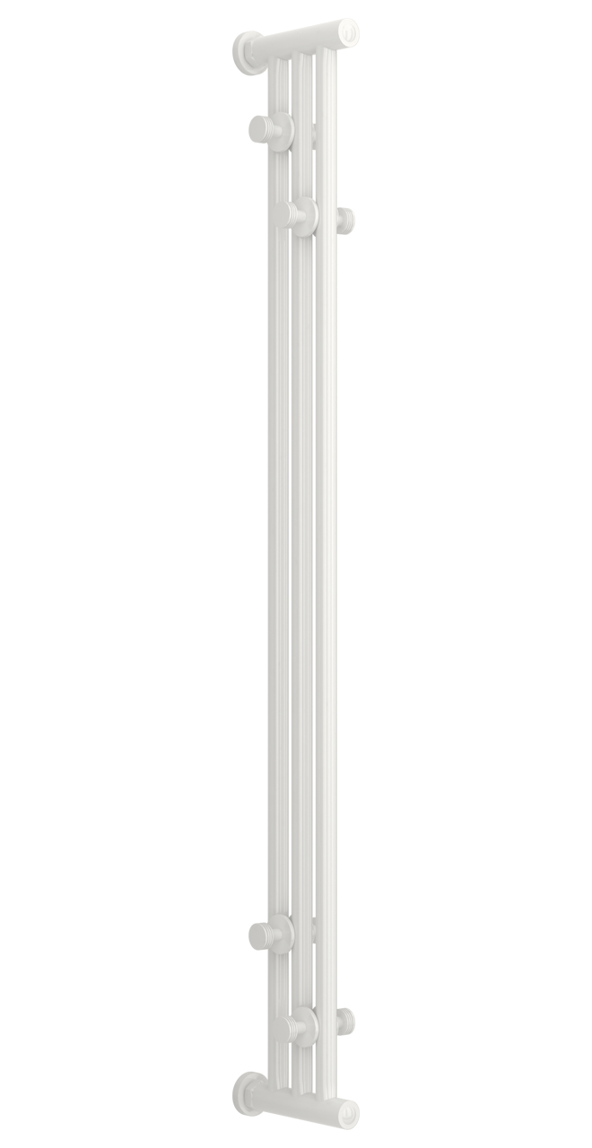 Полотенцесушитель водяной Сунержа Хорда ПП 1200х195 подключение вертикальное / горизонтальное, белый