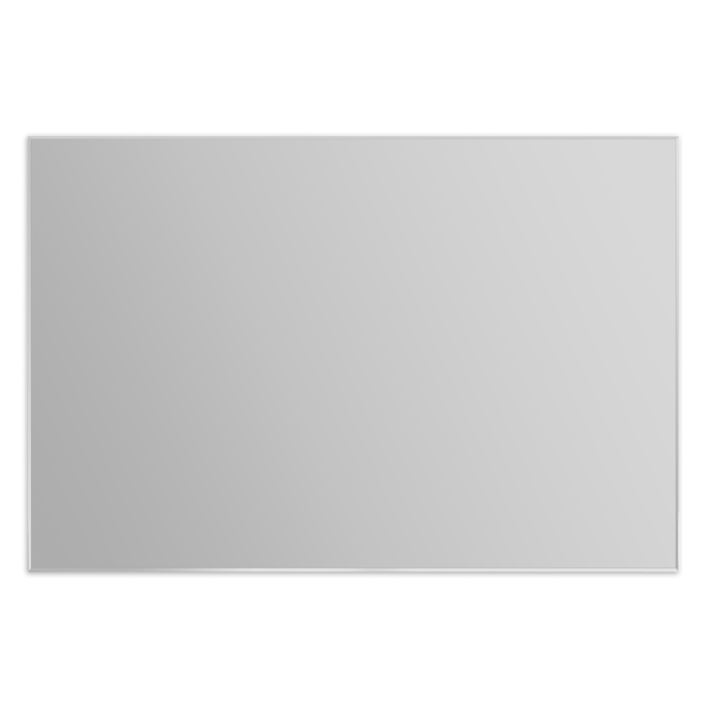 Зеркало BelBagno SPC-AL-1200-800 1200x20x800 в алюминиевой раме, без подсветки, сатин