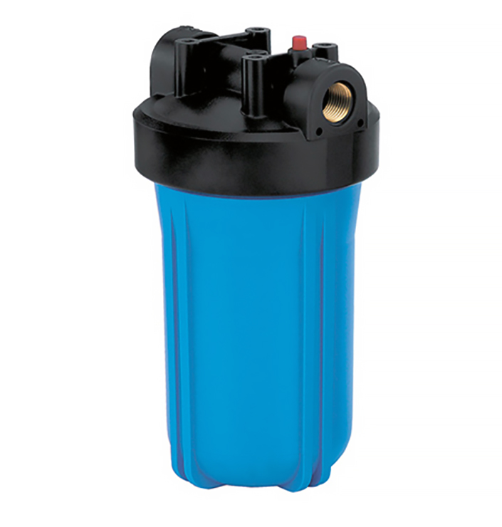 Корпус фильтра Гидротек для холодной воды 10ВВ (HBC-10BB 1"), синий