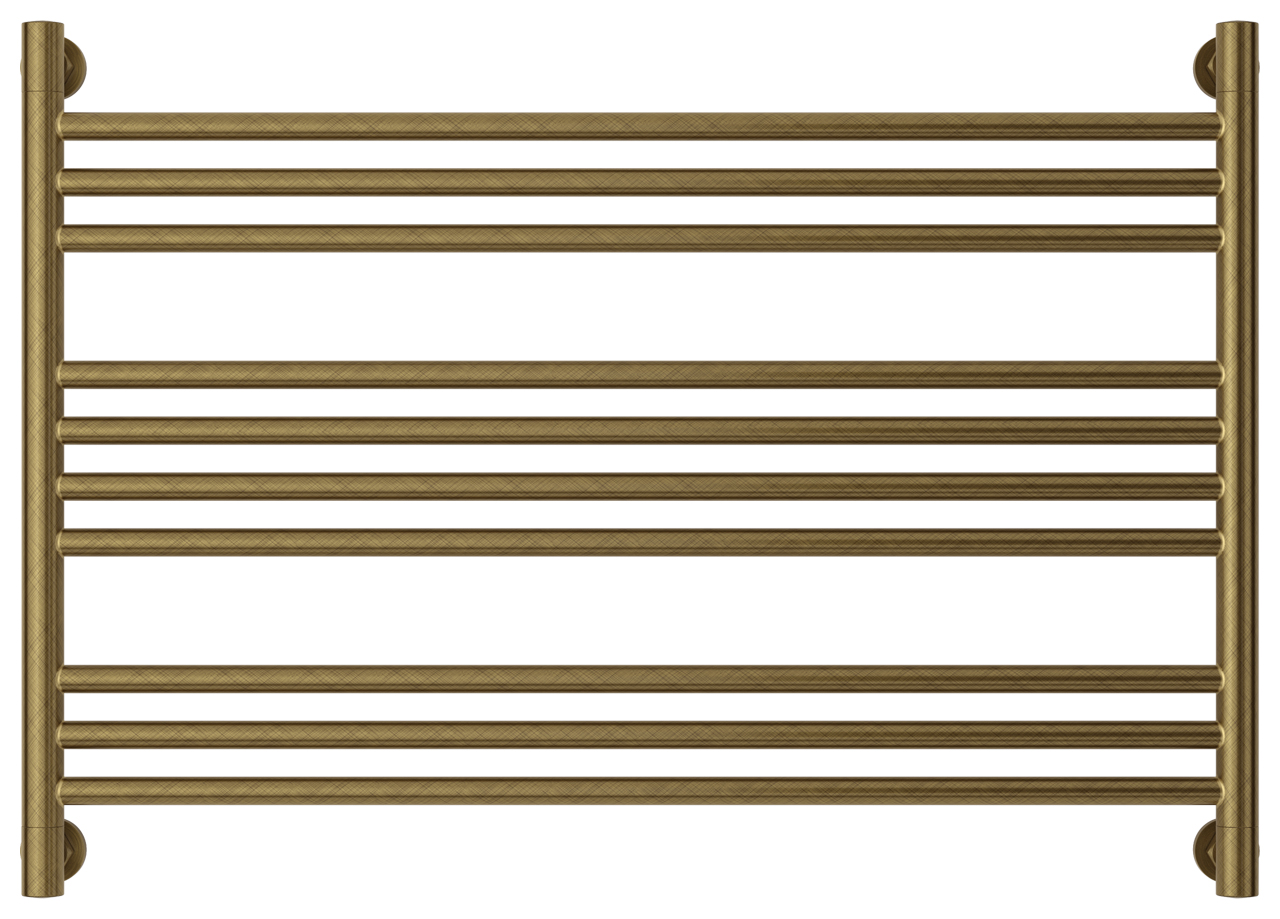Полотенцесушитель водяной Сунержа Богема L 600х900 подключение универсальное, состаренная бронза