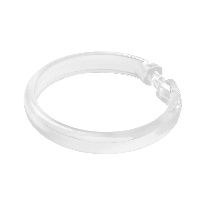 Кольцо для шторки Iddis Rings RID010P, набор 13шт, прозрачный