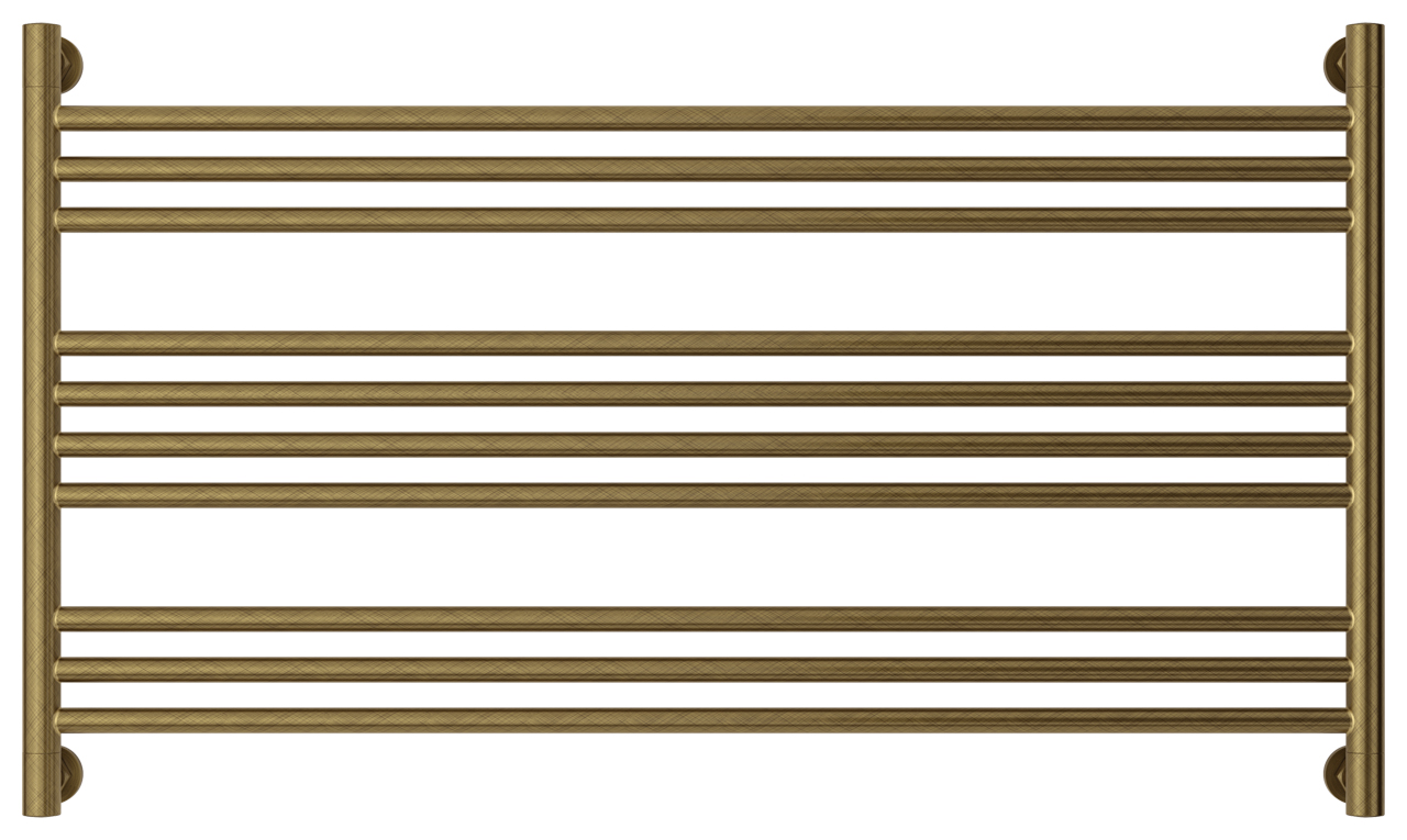 Полотенцесушитель водяной Сунержа Богема L 600х1100 подключение универсальное, состаренная бронза