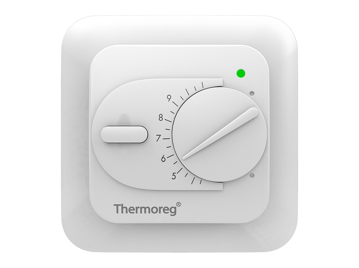 Терморегулятор Thermo Thermoreg TI-200 для теплого пола, механический