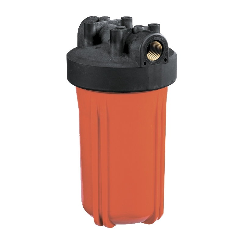 Корпус фильтра Гидротек для горячей воды 10ВВ (HOH-10BB 1"), оранжевый