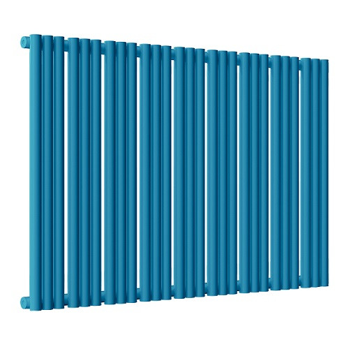 Радиатор стальной Empatiko Takt S1-1072-500 Dreamy Blue 1072x536 27 секций, вертикальный 1-трубчатый, боковое подключение, синий (Dreamy Blue)
