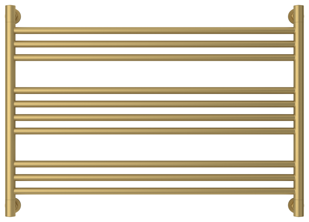 Полотенцесушитель водяной Сунержа Богема L 600х900 подключение универсальное, золото матовое