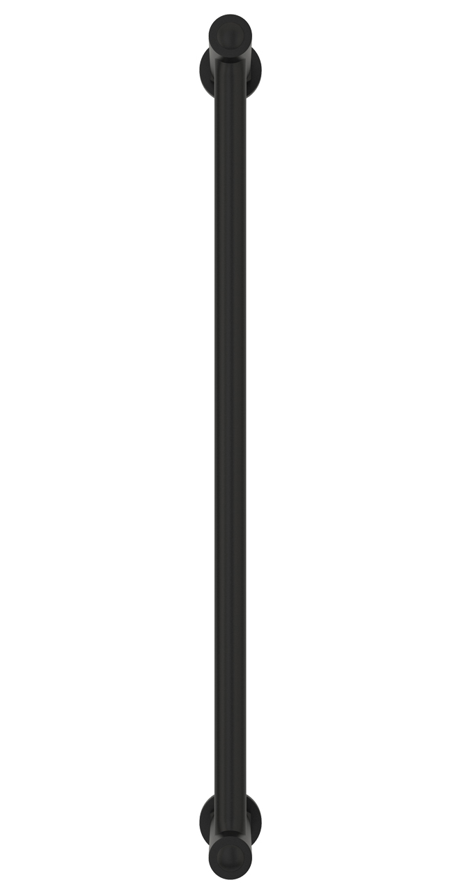 Полотенцесушитель водяной Сунержа Хорда 600х195 подключение вертикальное / горизонтальное, черный матовый