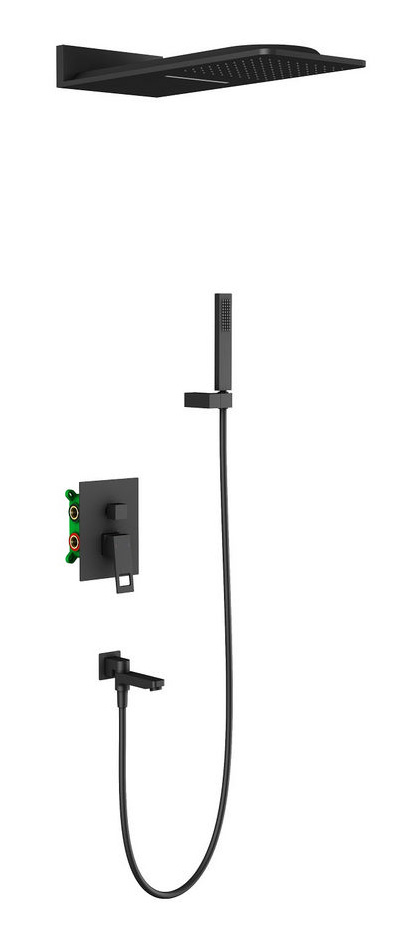Душевая система Timo Briana SX-7119/03SM встроенный, черный