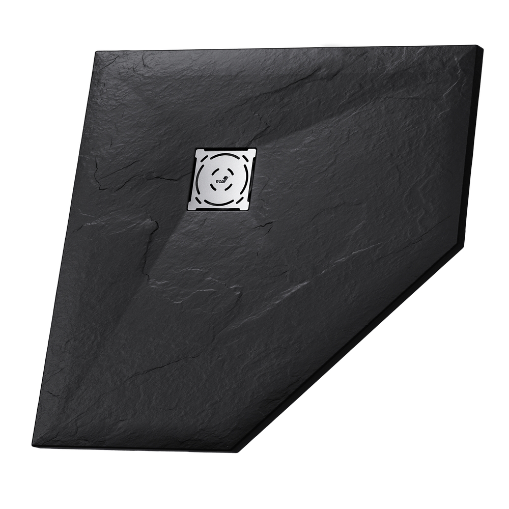 Поддон душевой RGW Stone Tray ST/T-B 100x100 см, черный