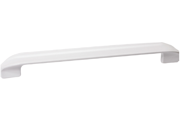 Ручка-скоба BelBagno Aurora 8.1107.224192.0270 для шкафов, межосевое расстояние 192-224 мм, отделка белый глянец