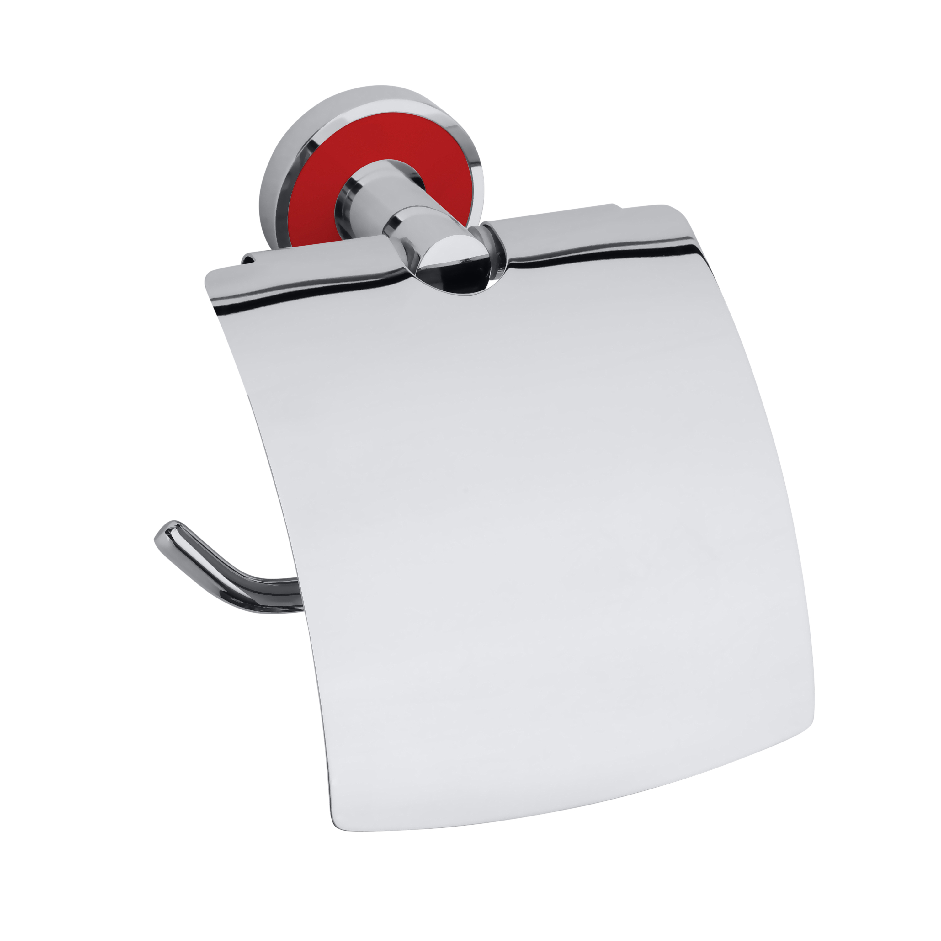Держатель туалетной бумаги Bemeta Trend-I 104112018c закрытый, красный