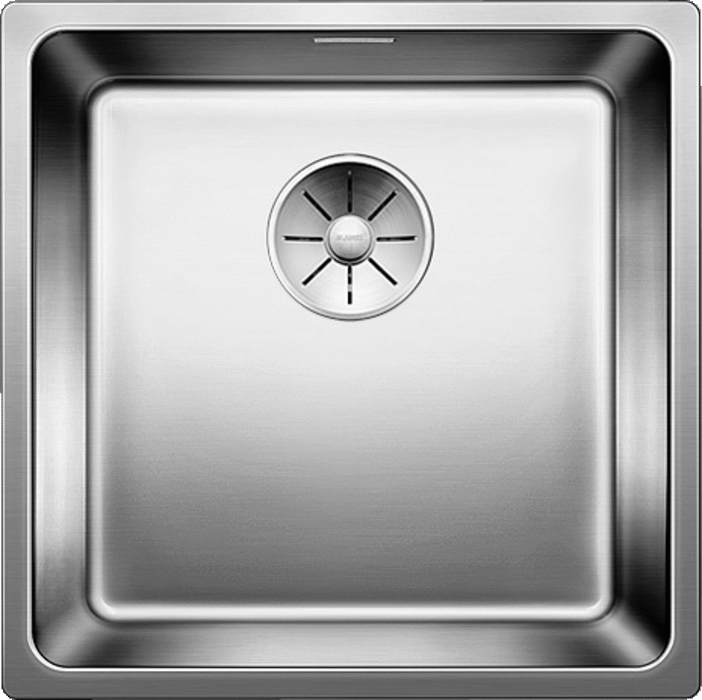 Мойка кухонная Blanco Andano 400-IF с отводной арматурой, сталь / зеркальная полировка