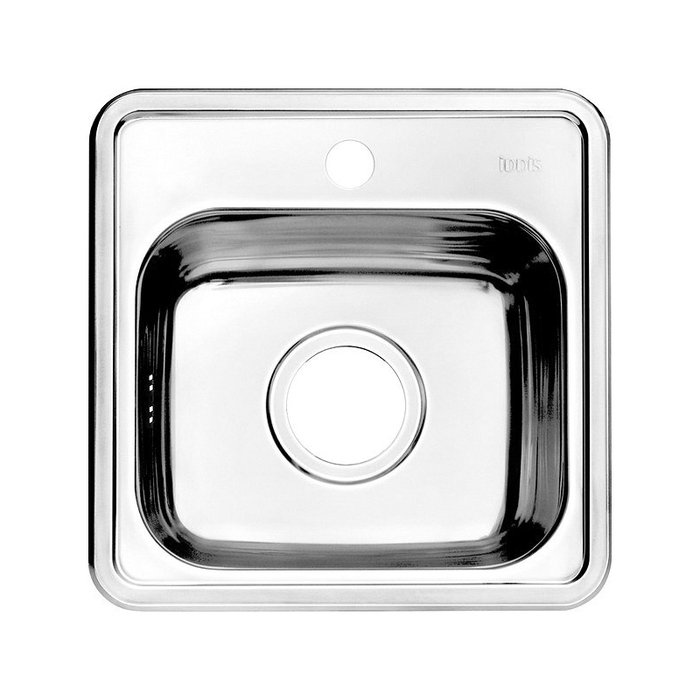 Мойка кухонная Iddis Strit STR38P0i77K с выпуском