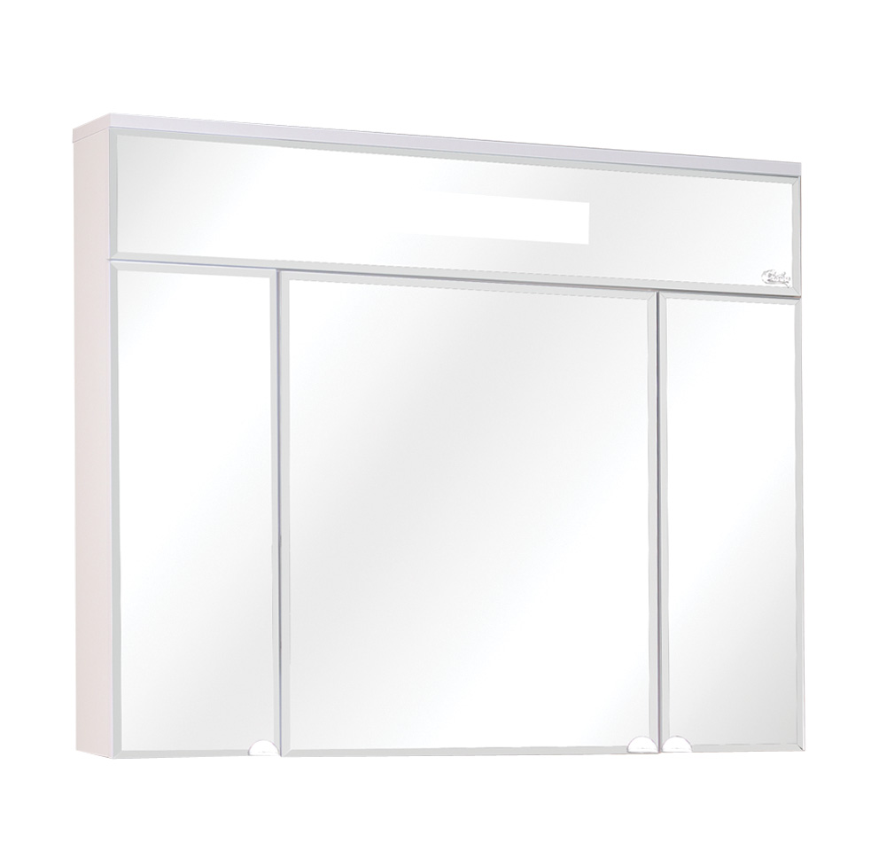 Шкаф зеркальный Onika Сигма 90.01 с люминесцентной подсветкой