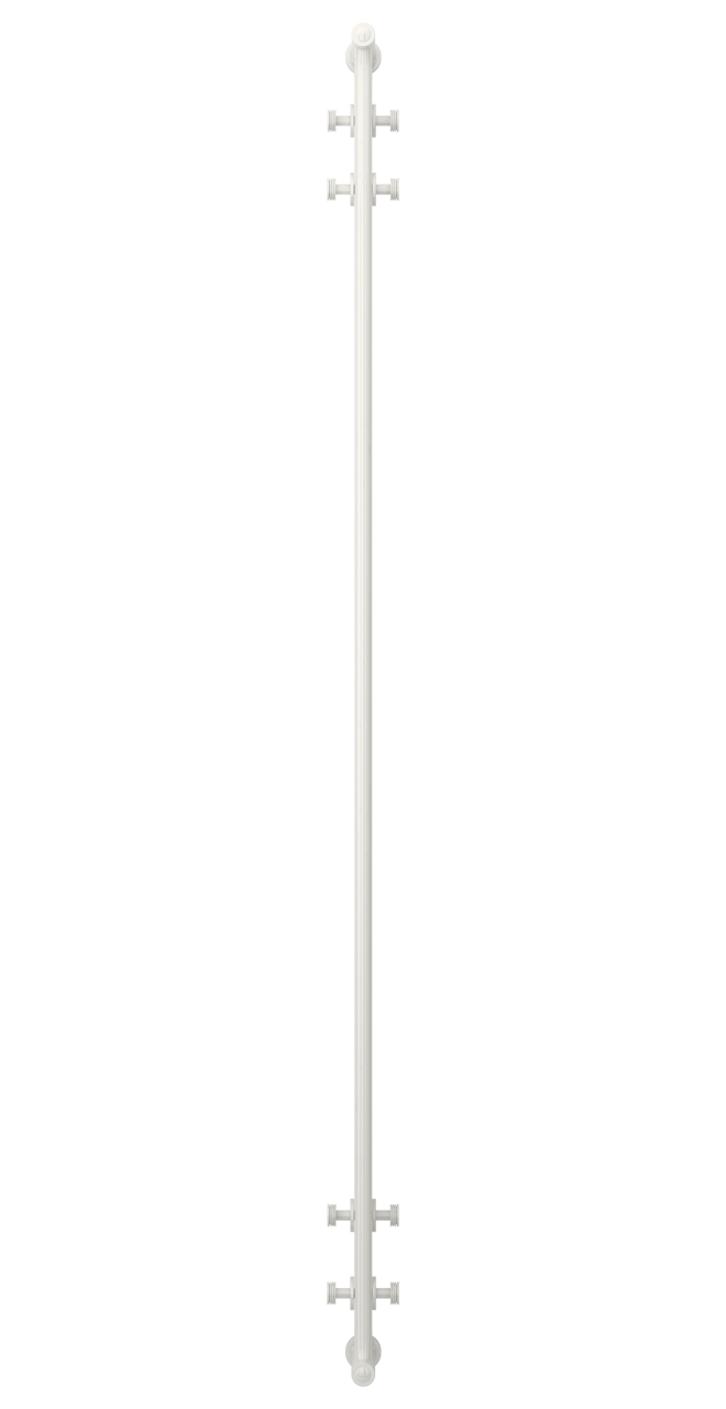 Полотенцесушитель водяной Сунержа Хорда ПП 1800х195 подключение вертикальное / горизонтальное, белый