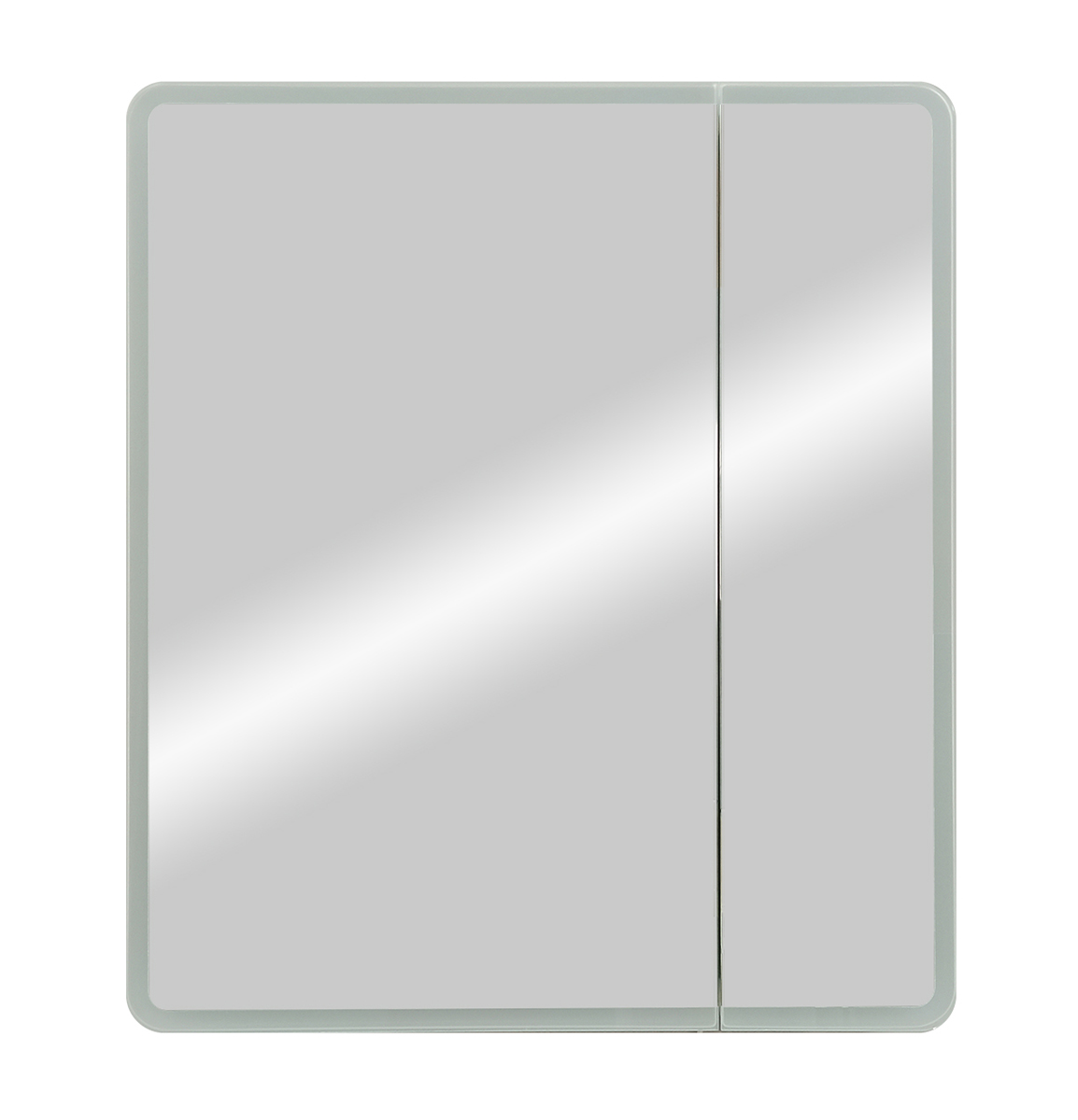 Шкаф зеркальный Continent Emotion 700x800 с LED подсветкой, датчик движения