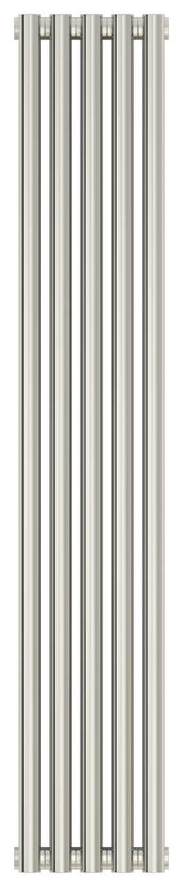 Радиатор стальной Сунержа Эстет-1 1200х225 5 секций, однорядный универсальный, матовый белый