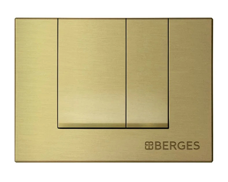 Клавиша смыва Berges Novum S8, бронза