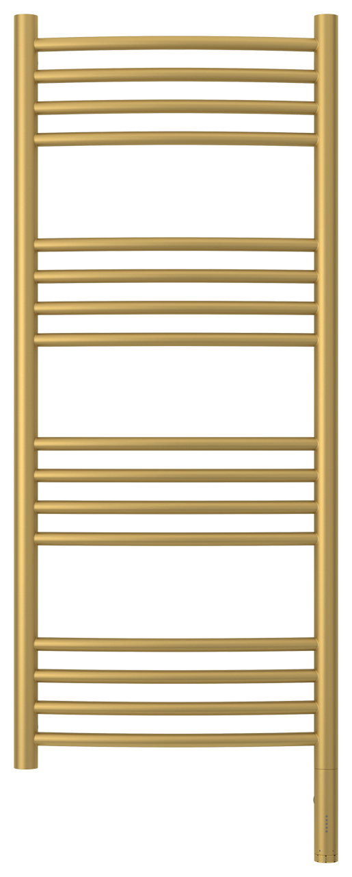Полотенцесушитель электрический Сунержа Богема 3.0 выгнутая 1000х400  МЭМ правый, золото матовый