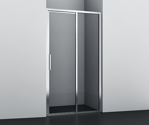 Душевая дверь Wasserkraft Lopau 32S05R 120x200, стекло прозрачное / профиль серебро