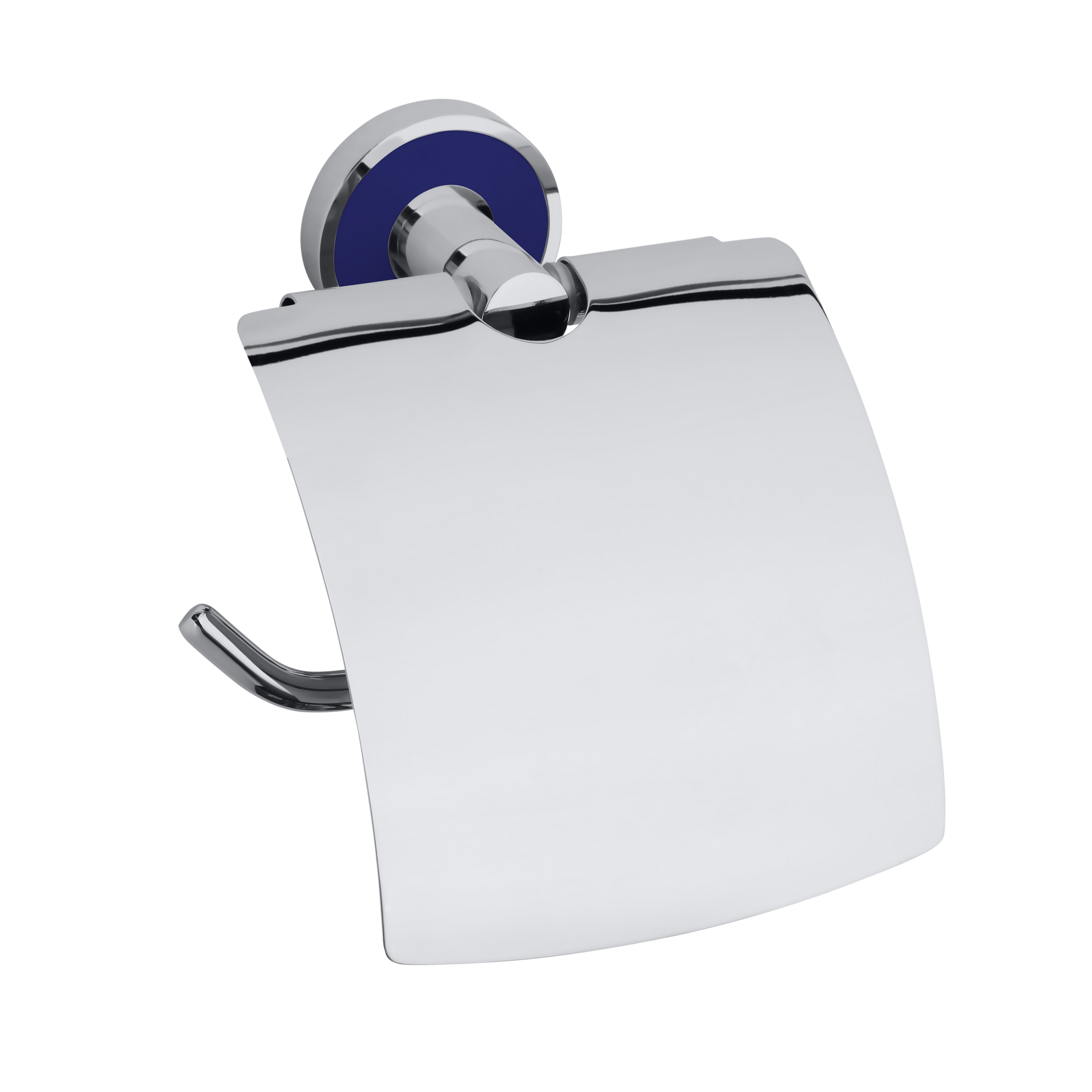 Держатель туалетной бумаги Bemeta Trend-I 104112018e закрытый, тёмно-синий