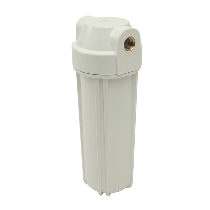 Корпус фильтра Гидротек для холодной воды 10SL 1/2" (HTC-10SL 1/2" "W"), корпус непрозрачный / белый