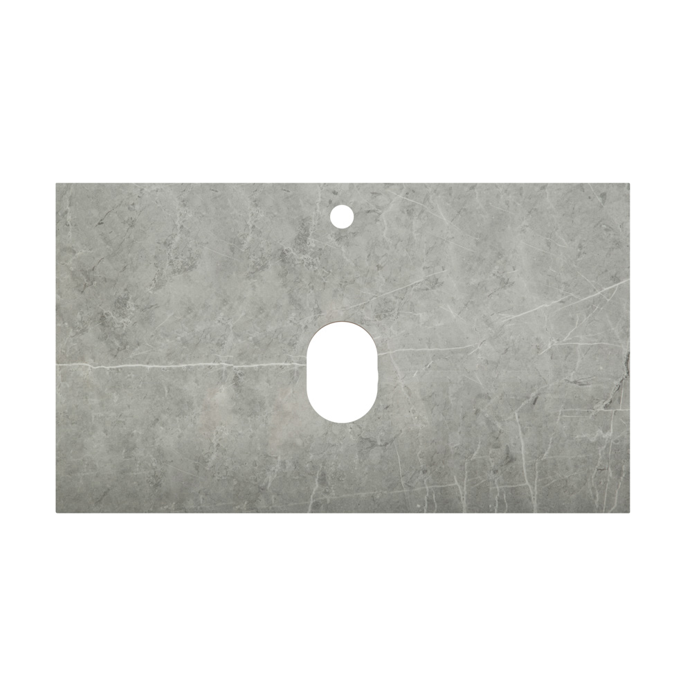 Столешница BelBagno 800x460x20, marmo grigio lucid (серый глянцевый мрамор)