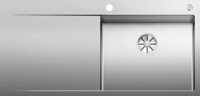 Мойка кухонная Blanco Flow XL 6 S-IF клапан-автомат, сталь / зеркальная полировка