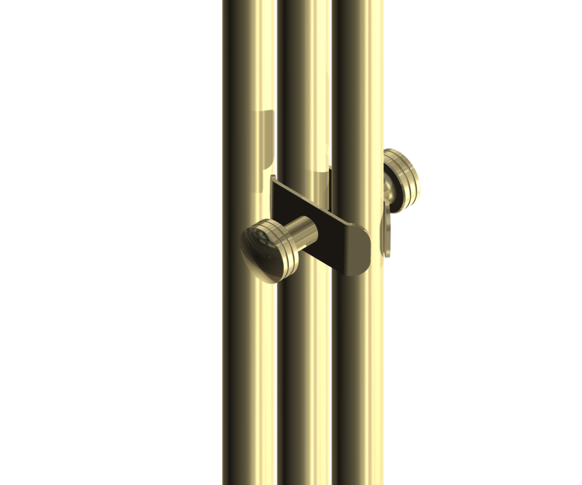 Комплект крючков Bronze de Luxe 17010BR для полотенцесушителя Лонг, бронза