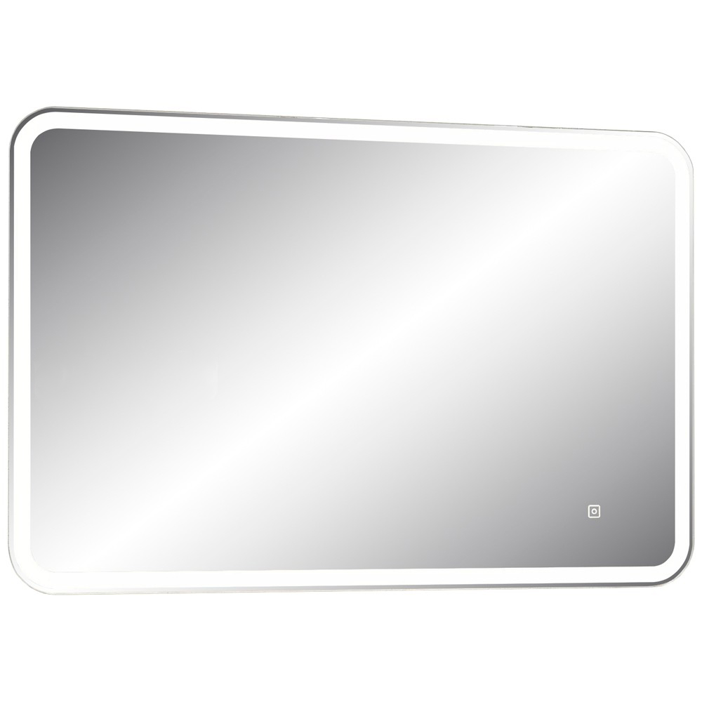 Шкаф зеркальный Continent Tokio 900x530 с LED подсветкой, сенсорный выключатель и розетка для эл.приборов