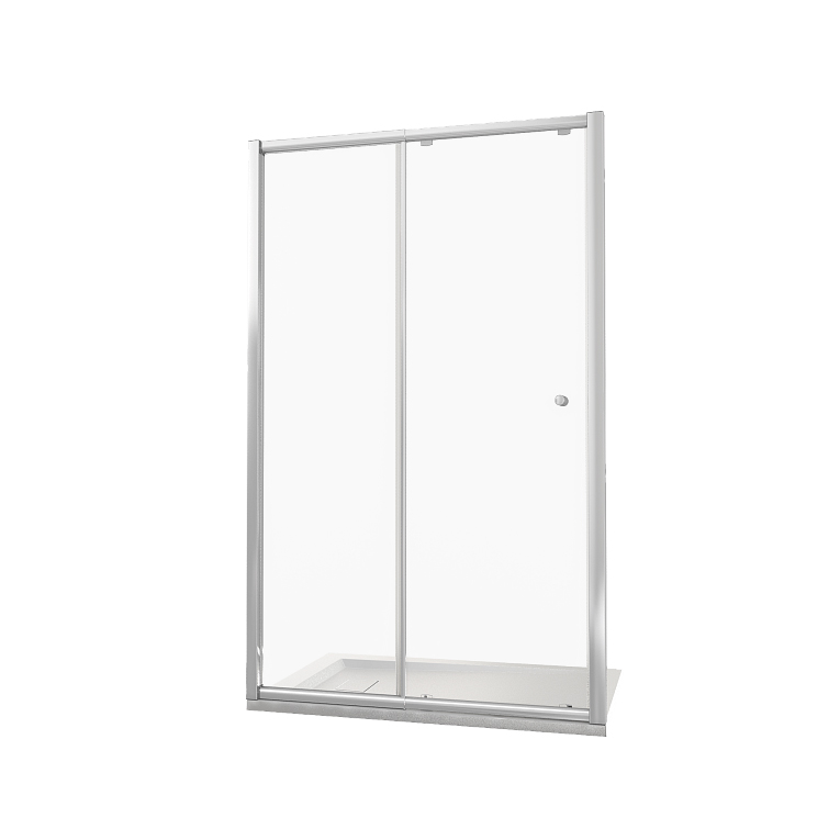 Душевая дверь Good Door Lira WTW-130-C-CH профиль хром, стекло прозрачное