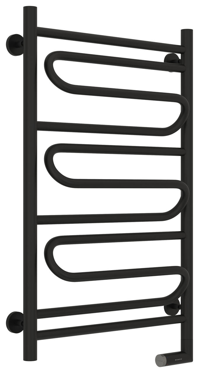 Полотенцесушитель электрический Сунержа Элегия 2.0 800х500 МЭМ правый, черный матовый