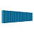 Радиатор стальной Empatiko Takt S2-1312-200 Dreamy Blue 1312x236 33 секции, вертикальный 2-трубчатый, боковое подключение, синий (Dreamy Blue)