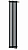 Радиатор стальной Zehnder Charleston Completto 2180 вертикальный двухтрубчатый, 6 секций, нижнее подключение, черный