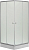 Душевой уголок Niagara NG-010-14Q с поддоном, стекло матовое, профиль хром