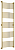 Полотенцесушитель водяной Сунержа Богема+ выгнутая 1900х600 подключение универсальное, золото
