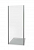 Стенка боковая Good Door Latte SP-80-C-WE профиль анодированый алюминий, стекло прозрачное