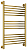 Полотенцесушитель водяной Сунержа Богема+ прямая 800х500 подключение универсальное, золото