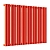 Радиатор стальной Empatiko Takt S1-952-500 Friendly Red 952x536 24 секции, вертикальный 1-трубчатый, боковое подключение, красный (Friendly Red)